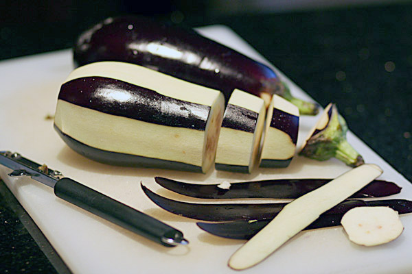 Striped eggplant