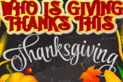 Who Is Giving Thanks This Thanksgiving?